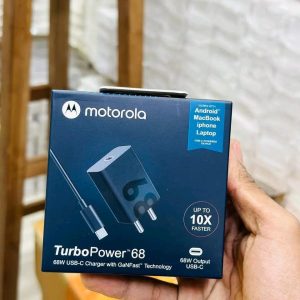 Motorola Original 68Watt GaN Charger Set.